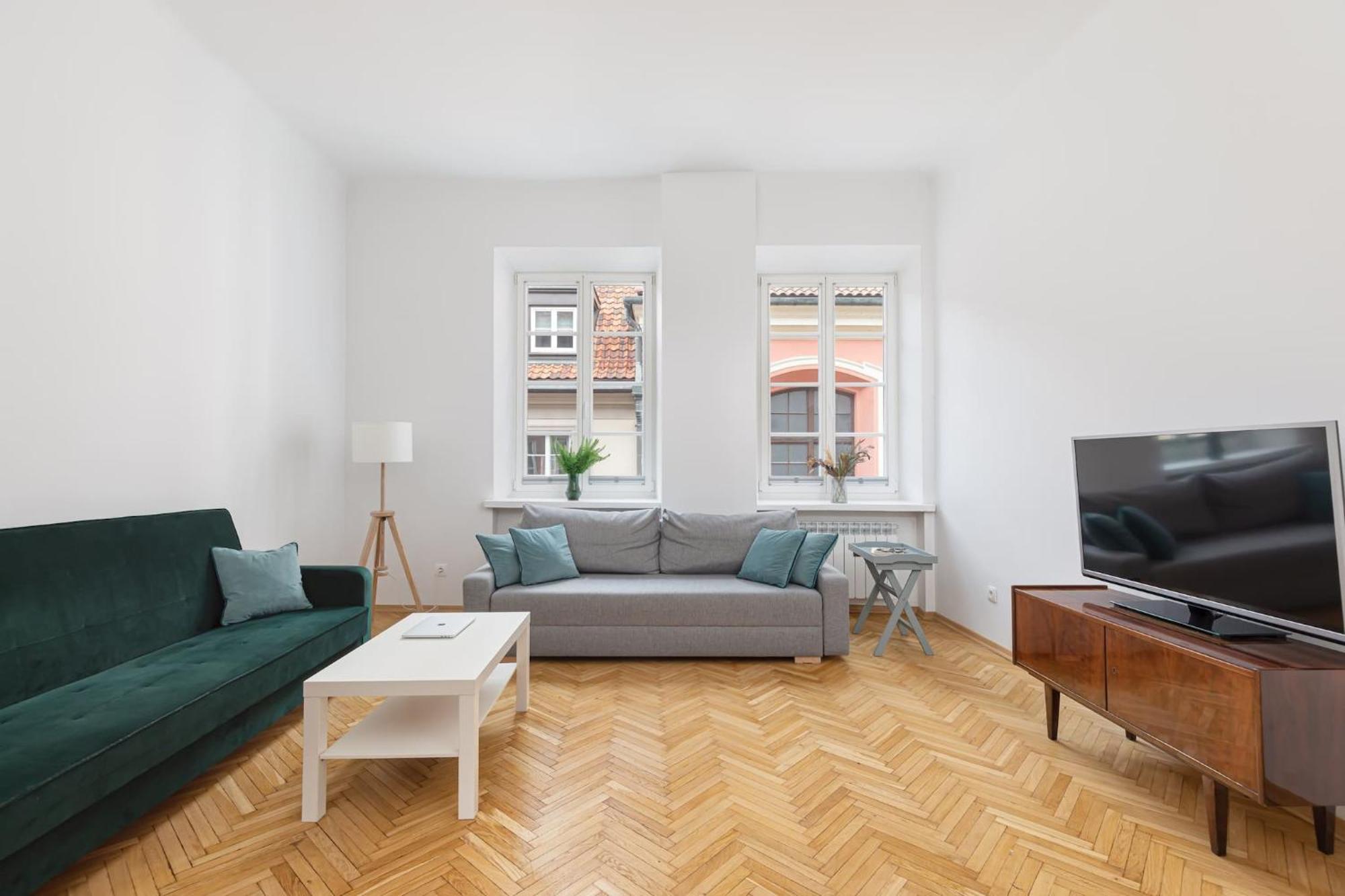 Stylish Apartment Swietojanska By Noclegi Renters Warschau Exterior foto